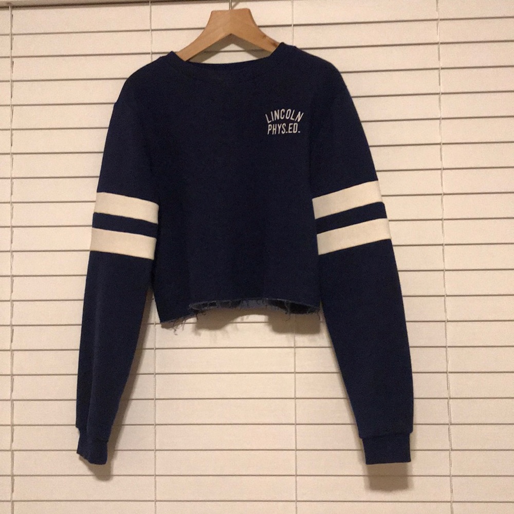 Crop sweater from Topshop